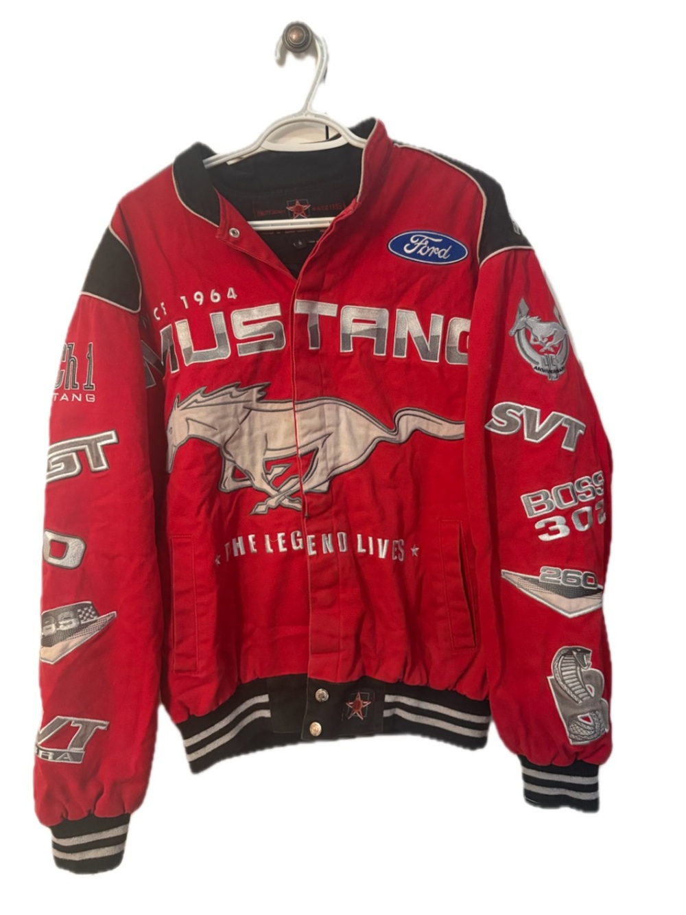 Racing mustang jacket